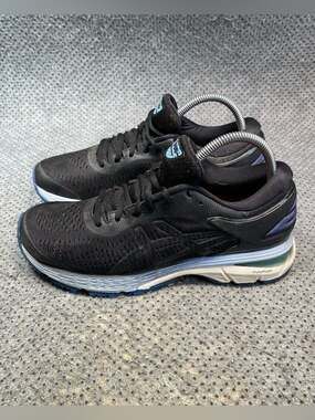 Asics Gel-Kayano 25 Black Running Shoes Size 8.5 Women’s
